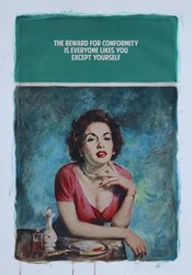 The Reward For Conformity by The Connor Brothers - Hand Embellished Paper sized 26x39 inches. Available from Whitewall Galleries
